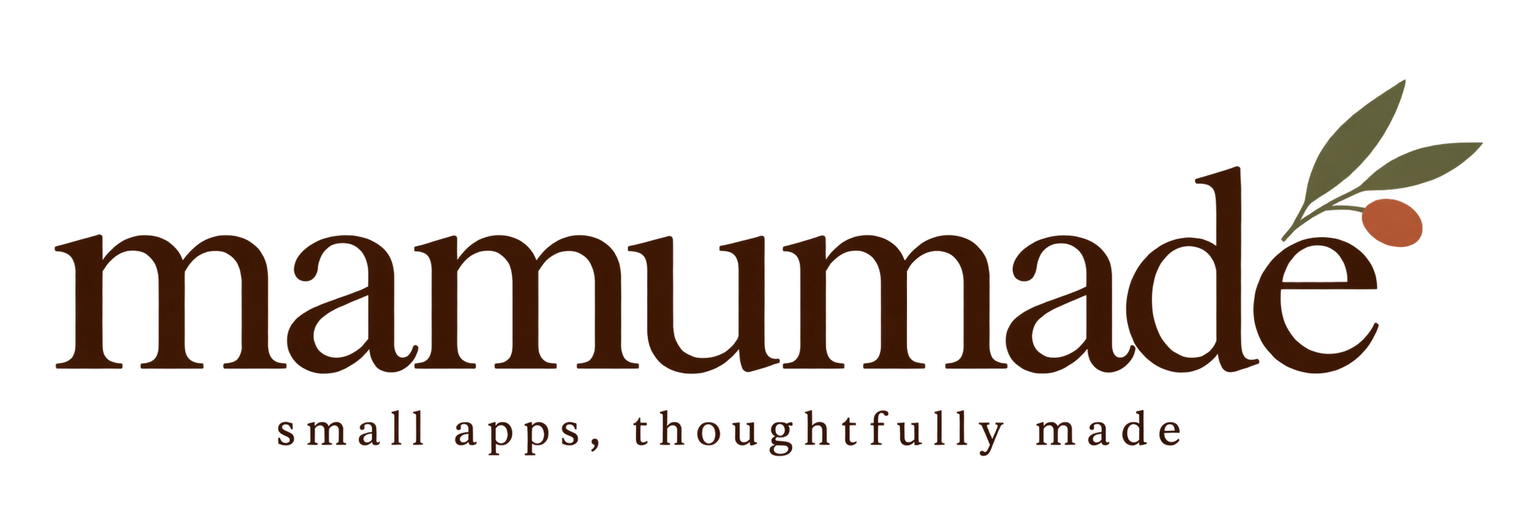mamumade — small apps, thoughtfully made